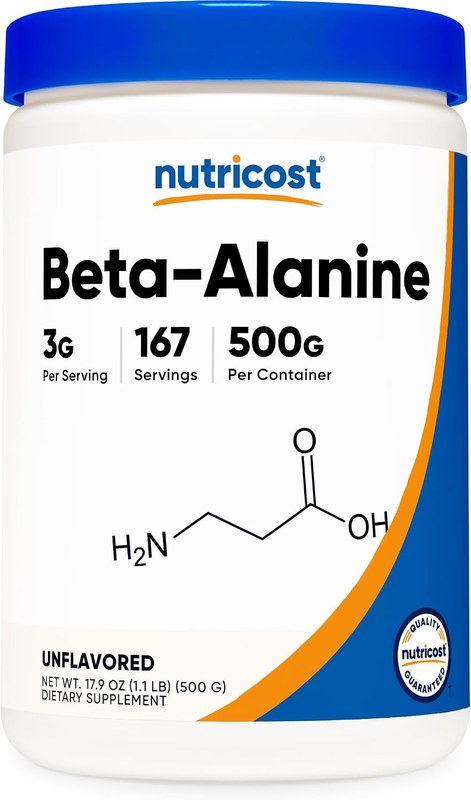 Nutricost Beta Alanine Powder, 500 g