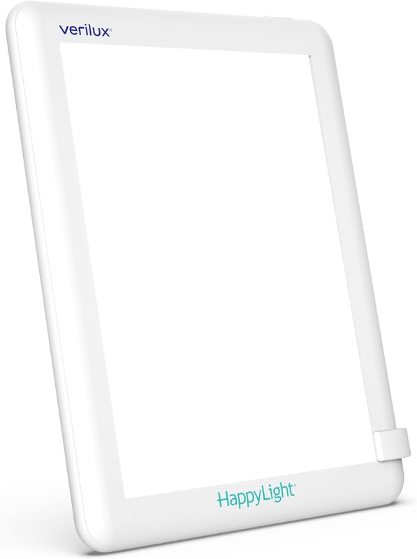 Verilux HappyLight Lucent Light Therapy Lamp, 10,000 Lux, UV-Free