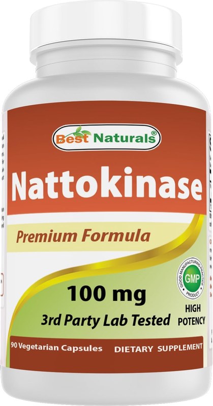 Best Naturals Nattokinase 2000 FU, 100 mg, 90 Vegetarian Capsules